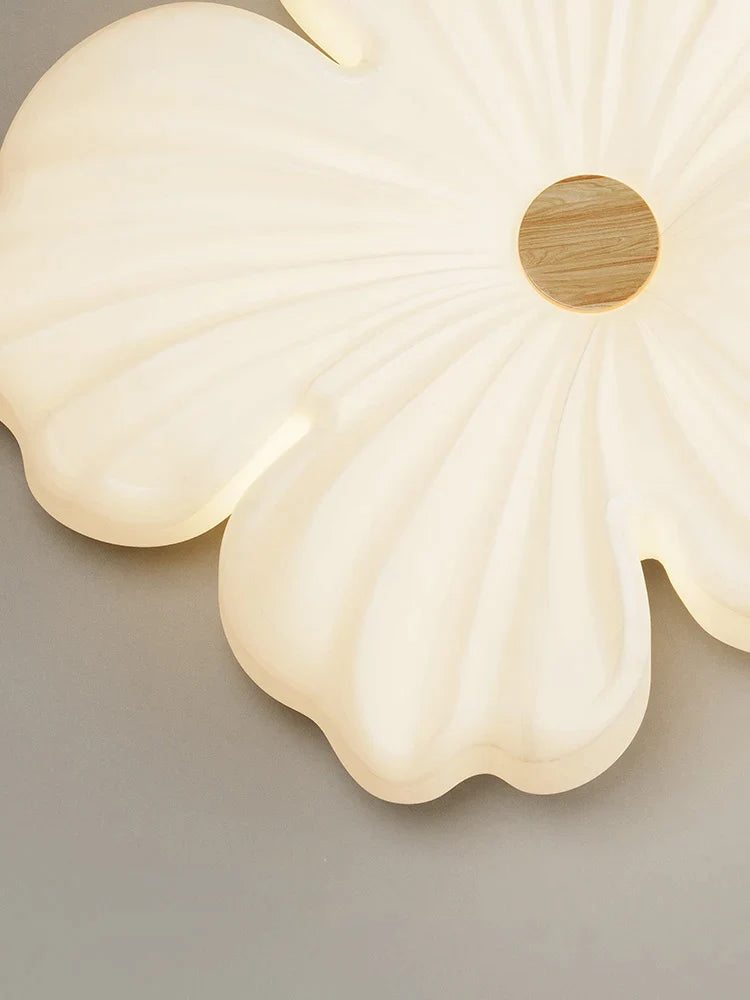 Afralia™ Cream Wind Eye Protection Ceiling Light for Living Room and Bedroom