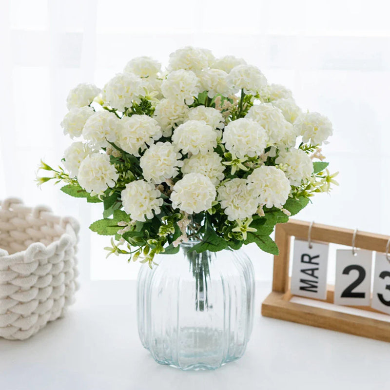 Afralia™ Chrysanthemum Silk Flowers for Christmas Wedding Home Decor