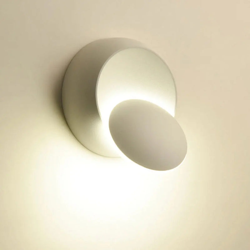 Afralia™ Adjustable LED Crescent Wall Lights - Modern Lighting Fixtures for Bedroom and Living Room