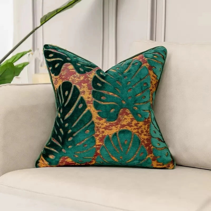 Afralia™ Velvet Luxury Cushion Cover for Sofa, High-quality Decorative Pillowcase