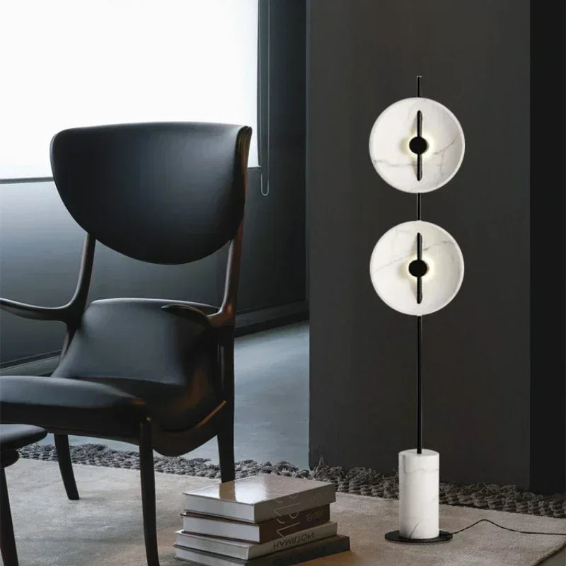Nordic LED Floor Lamp by Afralia™ - Modern Lighting for Home Decor