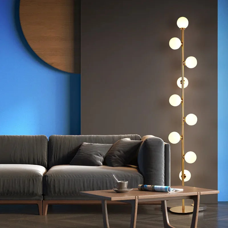 Afralia™ LED Floor Lamps: Modern Standing Lights for Living Room and Bedroom