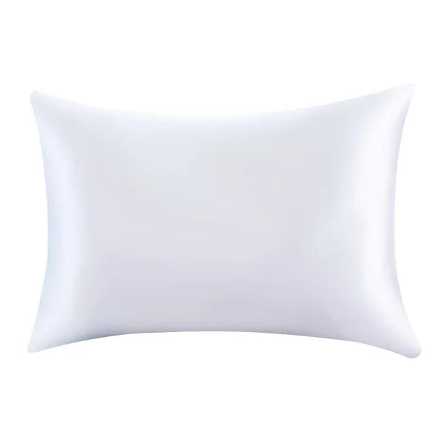 Afralia™ Soft Satin Pillowcase Set of 1, 48x74cm, Pure Emulation Silk, Solid Color