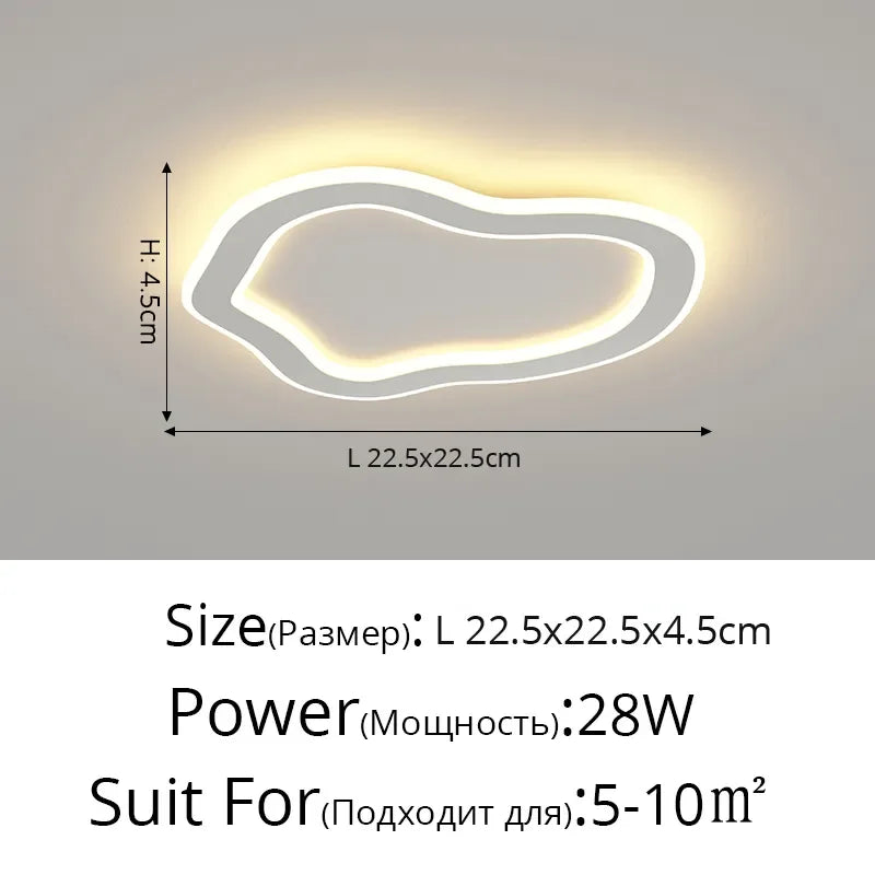 Afralia™ Luxury Nordic Ceiling Lights: Modern Minimalist, Creative Bedroom & Entryway Lighting