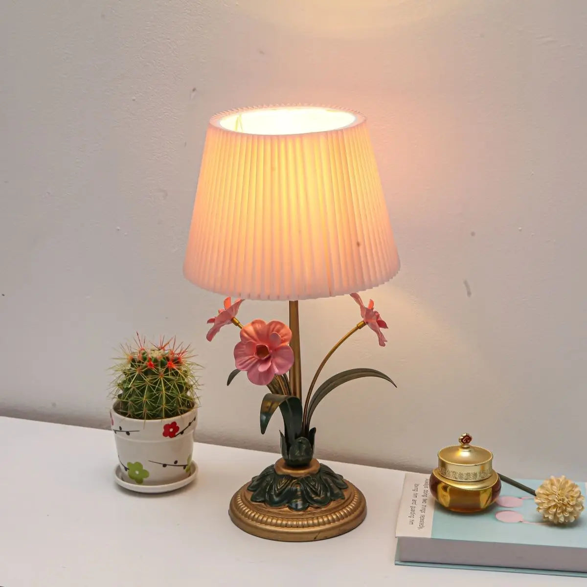 Afralia™ Pastoral Desk Lamp: Modern, Warm, and Retro Living Room Bedroom Decoration