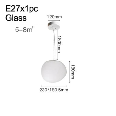 Afralia™ Cobblestone Wall Lamp: Simple Italian Design for Living Room, Bedroom & Study