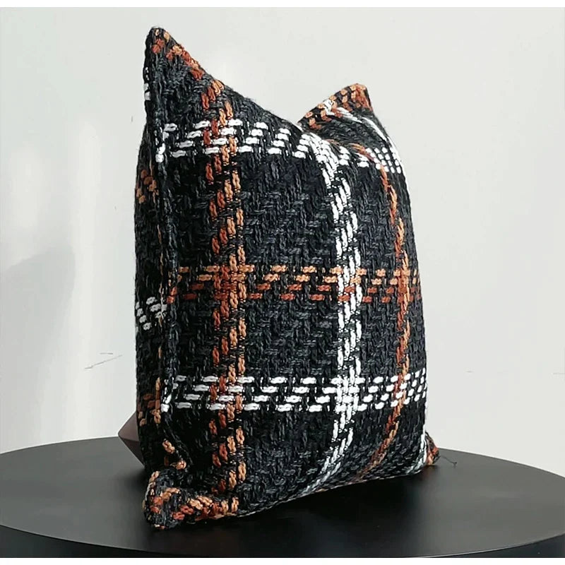 Afralia™ Plaid Fashion Pillow Covers - Luxury Modern Farmhouse Cushion Case