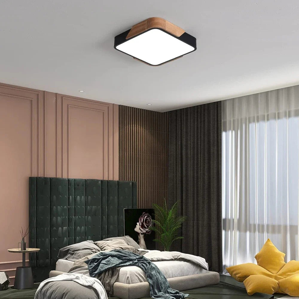 Afralia™ LED Ceiling Light: Modern Bedroom Chandelier for Home Decor