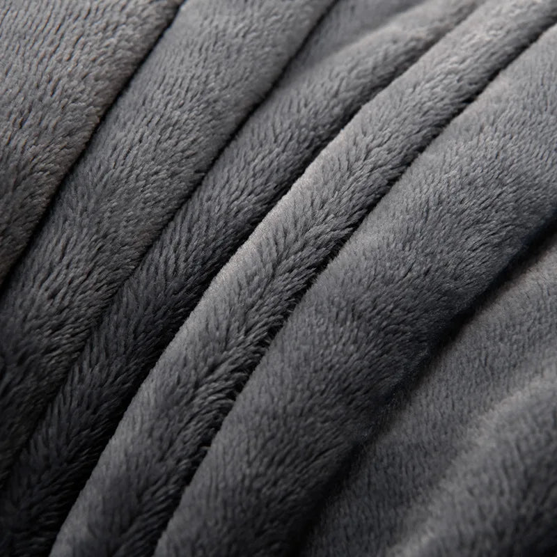 Afralia™ Cozy Flannel Blanket: Multi-Functional Sofa Cover for Adults