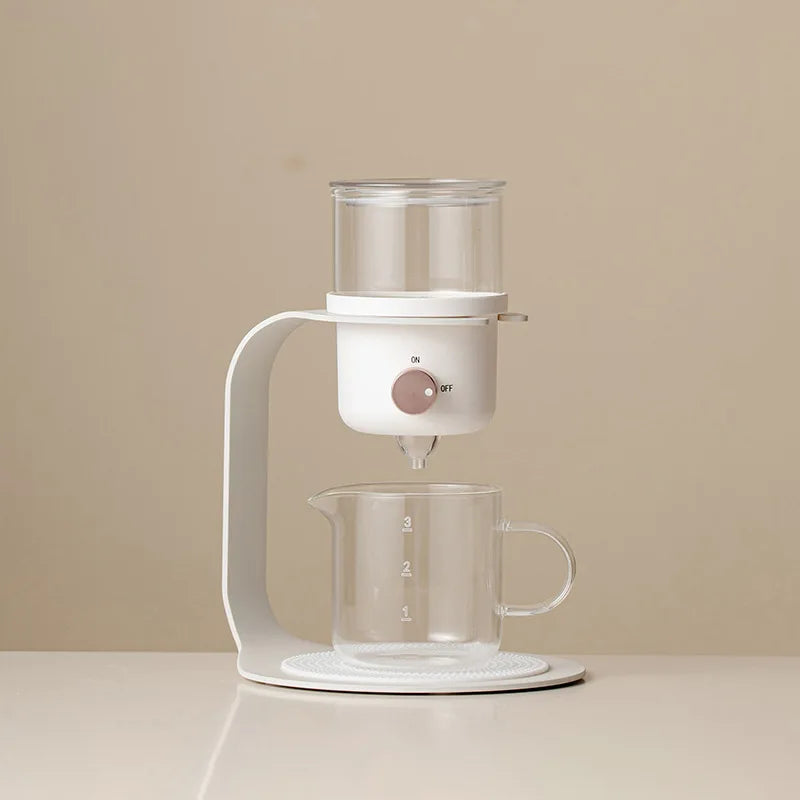 Afralia™ Glass Magnetic Suction Kung Fu Tea Pot - Heat-resistant Cold Brew & Coffee Maker