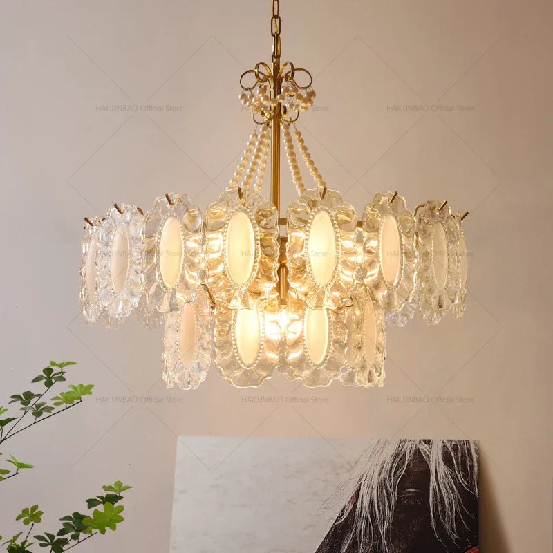 Afralia™ Crystal Chandelier: Modern Luxury for Living Room & Bedroom