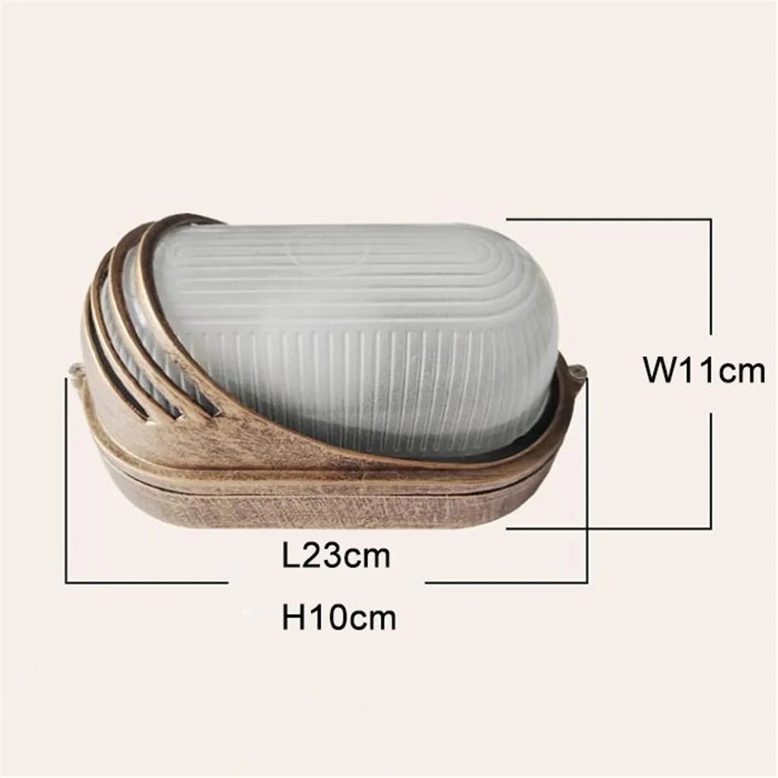 Afralia™ Outdoor Wall Sconces Light Fixtures: Grid Oval with Frosted Glass for Porch Patio.