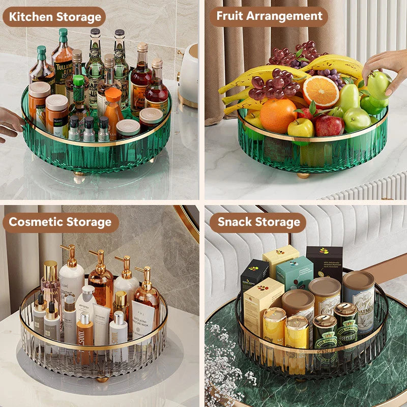 Afralia™ Makeup & Jewelry Organizer: Elegant Cosmetic Storage Shelf for Vanity & Desktop
