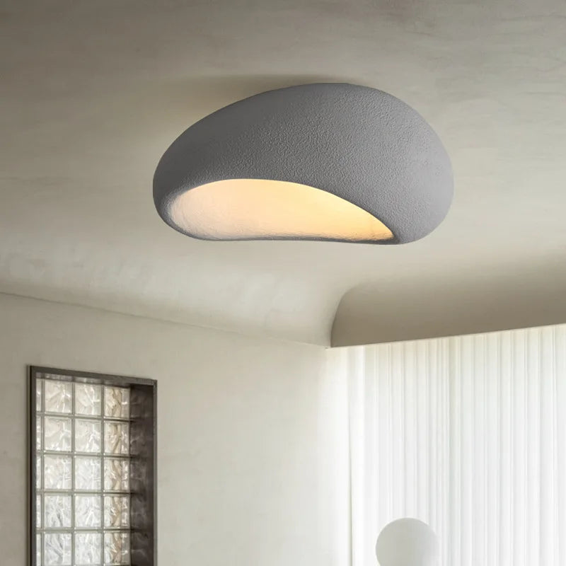 Afralia™ Wabi Sabi Resin Surface Mounted Ceiling Lamp LED Downlight