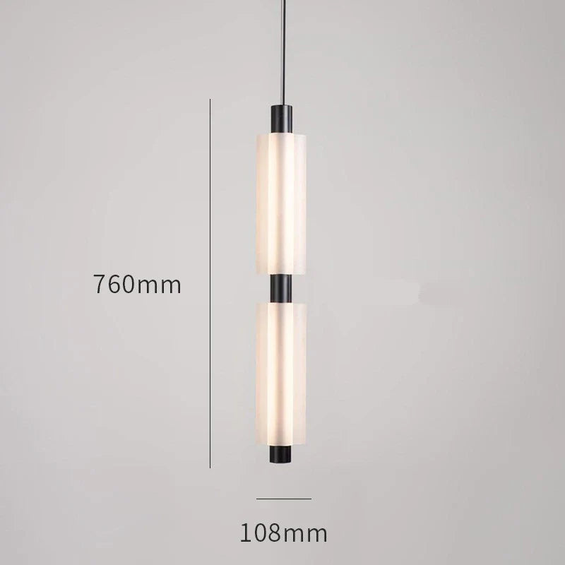Afralia™ Acrylic Minimalist Pendant Lights | Contemporary LED Bedside Lamp for Restaurant and Industrial Decor