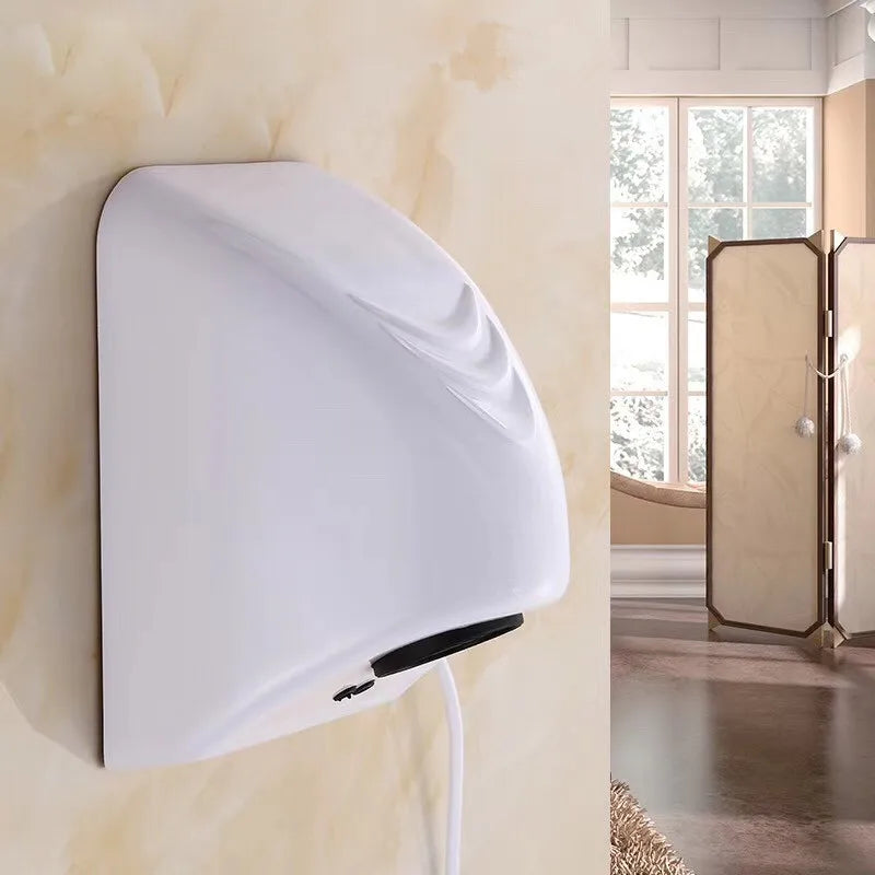 Afralia™ Automatic Hand Dryer | Wall Mounted Sensor | Bathroom Hot Air Device