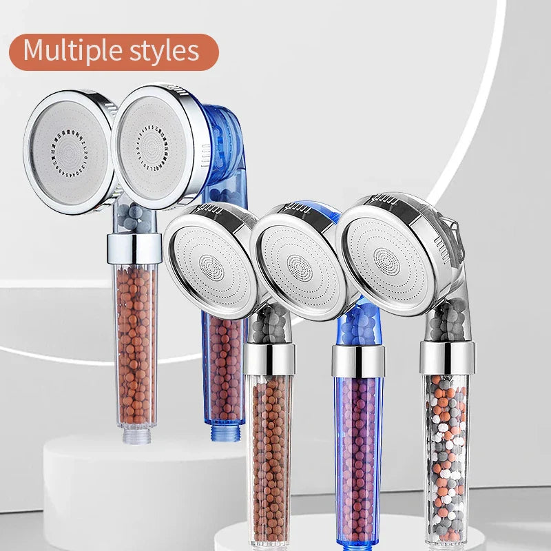 Afralia™ Adjustable Jetting Shower Head High Pressure Handheld SPA Shower Head