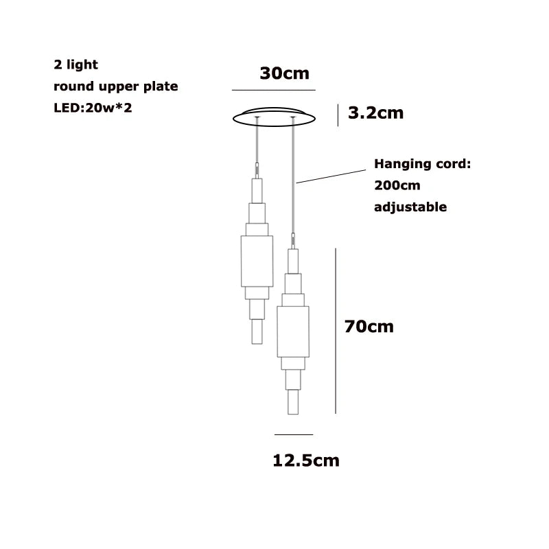 Afralia™ Veined Marble Chandelier Hand-Carved Alabaster Pendant Light