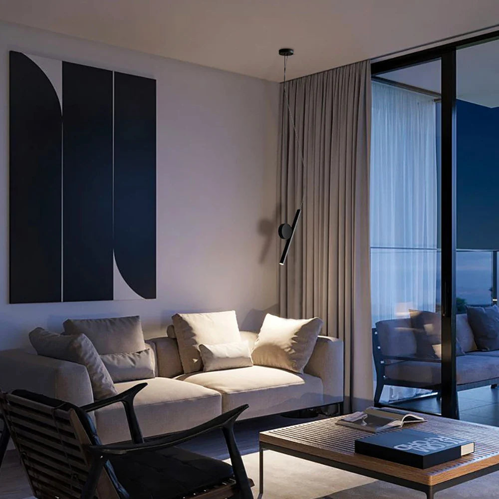 Afralia™ Modern Adjustable Pendant Lights for Kitchen Island Bedroom Living Room