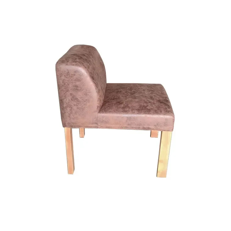 Afralia™ Solid Wood Armrest Backrest Dining Chair - Modern, Fashionable, Simple Assembly