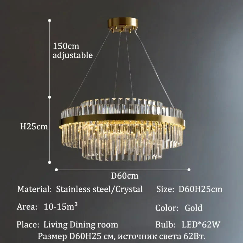 Afralia™ Crystal Chandeliers: Modern Luxury for Home Decor and Illuminating Spaces