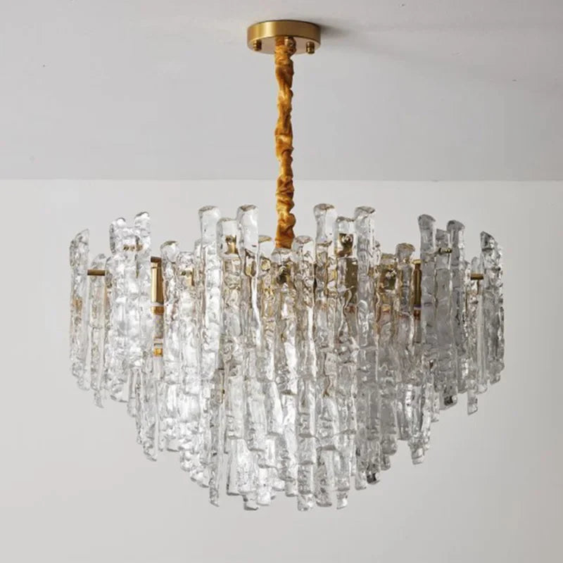 Afralia™ Modern Luxury LED Chandelier Pendant Ceiling Light for Home Decor