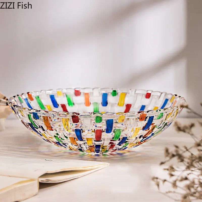 Afralia™ Glass Vase Flower Pots Modern Crafts Artificial Flowers Vases Multiple Styles