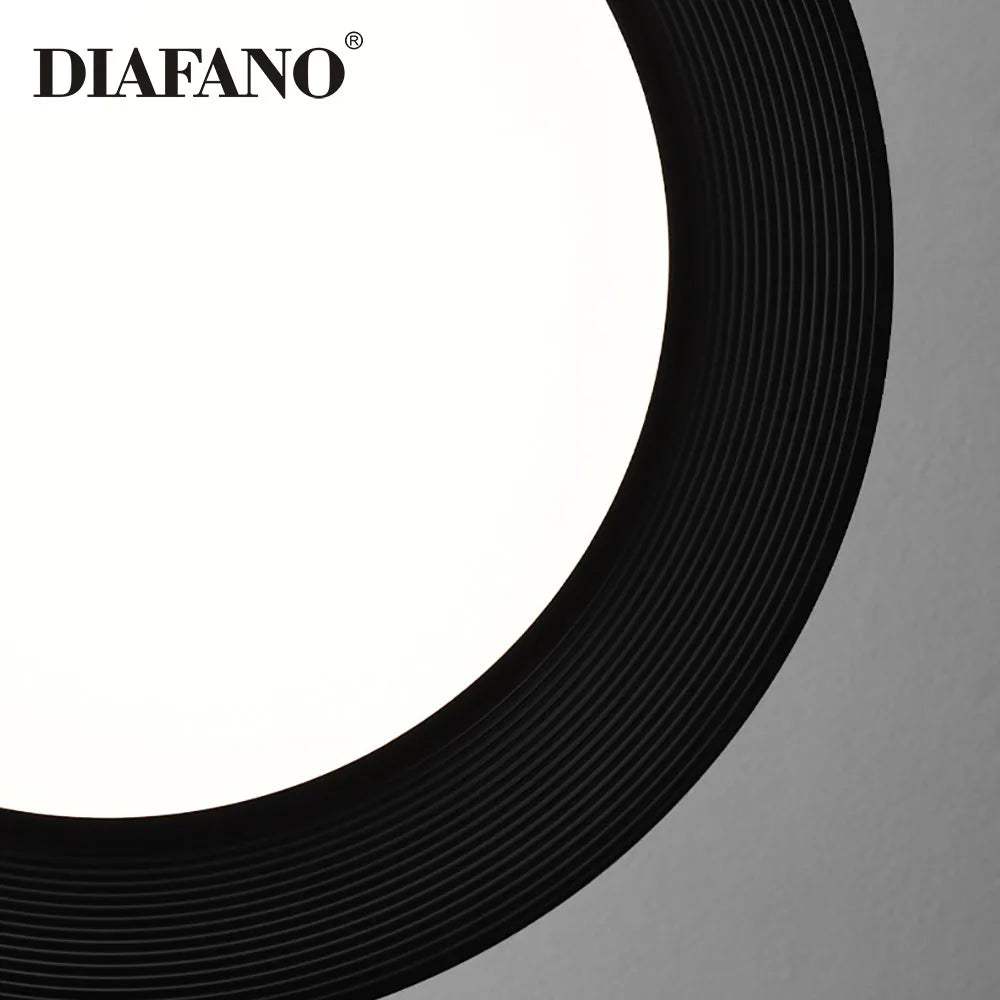 Afralia™ Round Ring LED Chandelier for Modern Minimalist Home Decor