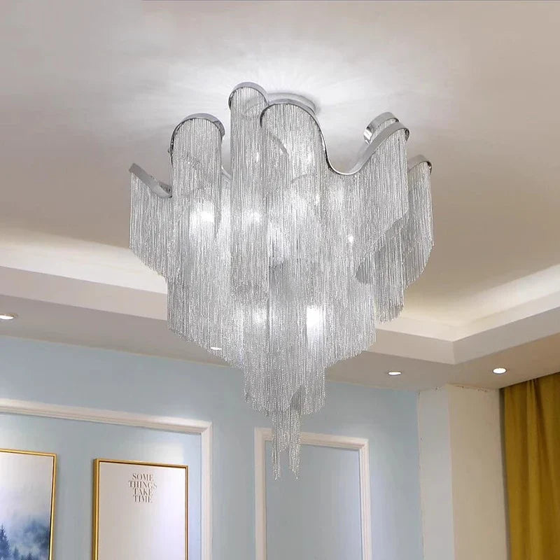 Afralia™ Modern LED Pendant Light Chandeliers for Living and Dining Room Décor