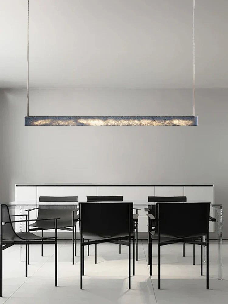 Afralia™ Marble Design LED Pendant Light for Home Decor and Office Spaces