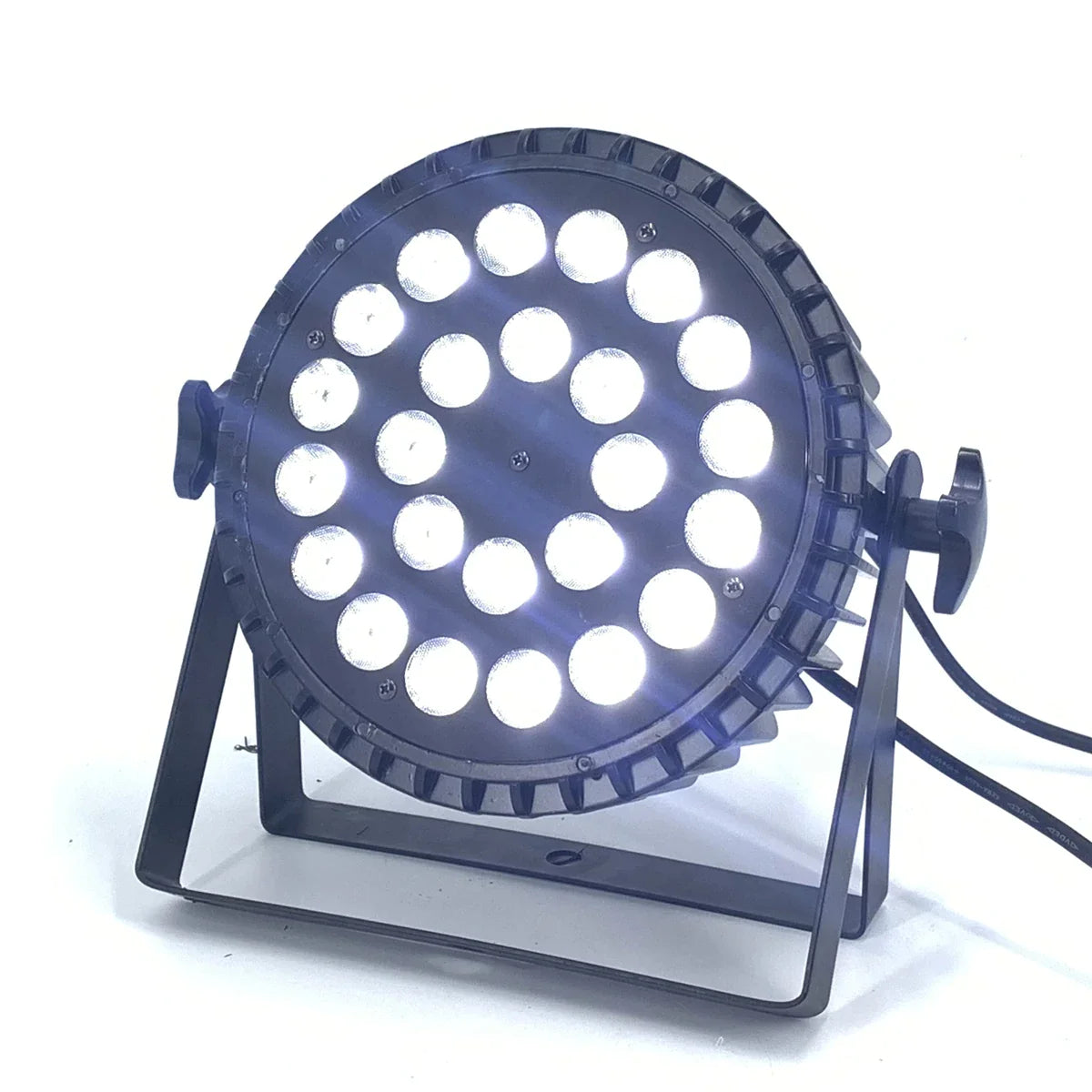 Afralia™ 24x18w RGBWA UV 6in1 LED Par Light for Stage Party DJ Dmx Wash Lighting