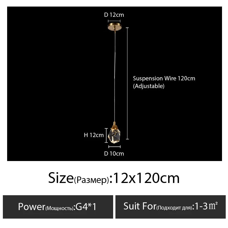Afralia™ Diamond Crystal Chandelier Staircase LED Golden Chandeliers Lighting for Luxurious Home Décor