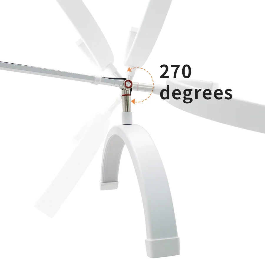 Afralia™ LED Moon Beauty Floor Lamp for Eyebrow Tattoo & Eyelash Extensions