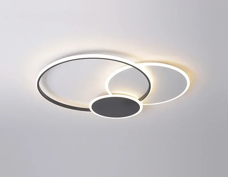 Afralia™ Nordic Minimalist LED Ceiling Light for Bedroom, Living Room, Restaurant - Home Decor Lighting