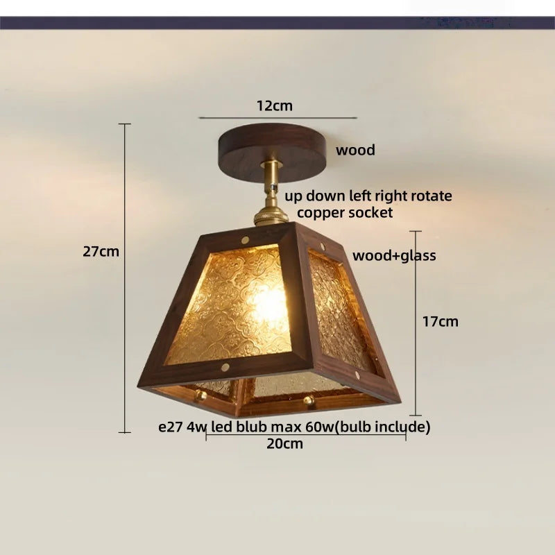 Afralia™ Wabi Sabi LED Ceiling Light - Modern Nordic Flush Mount Fixture for Living Room