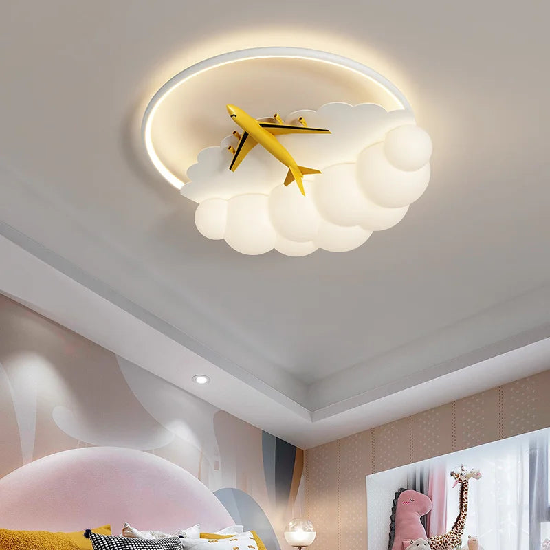 Afralia™ LED Airplane Chandelier Lights for Modern Home Decor & Indoor Lighting