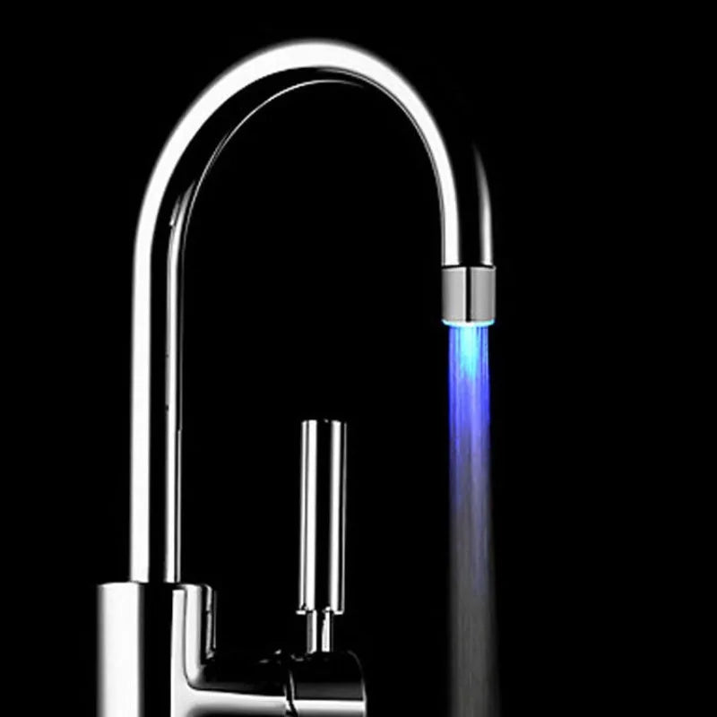 Afralia™ LED Water Faucet Aerator: Temperature Changing Light, Water Saving Kitchen Bathroom Accessory