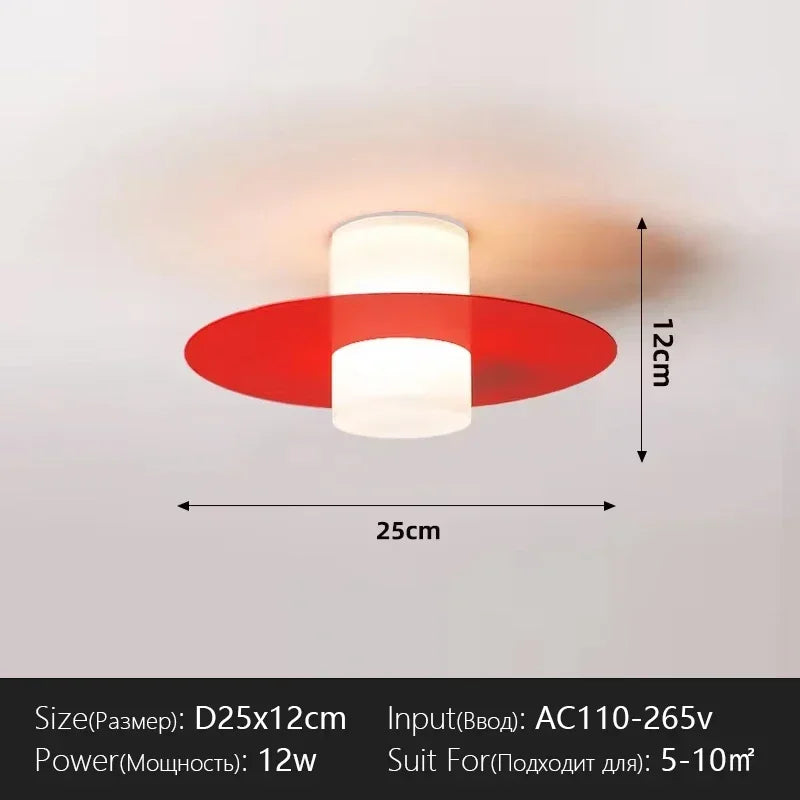 Afralia™ Modern Nordic Ceiling Light for Home, Bedroom, Living Room, LED Lamp