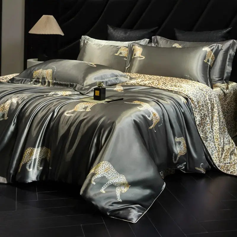 Afralia™ Mulberry Silk Bedding Sets: American Summer Cool and Comfortable Premium Bedsheet Set