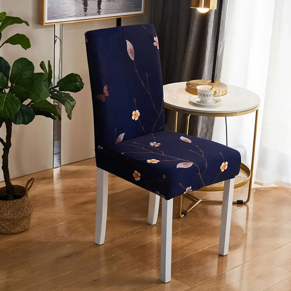 Afralia™ Bohemian Mandala Stretch Chair Cover Slipcovers - Elastic Seat Case for Banquets