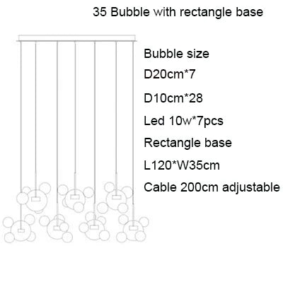 Afralia™ Nordic Mickey LED Glass Ball Pendant Light for Home Decor and Kitchen Lighting