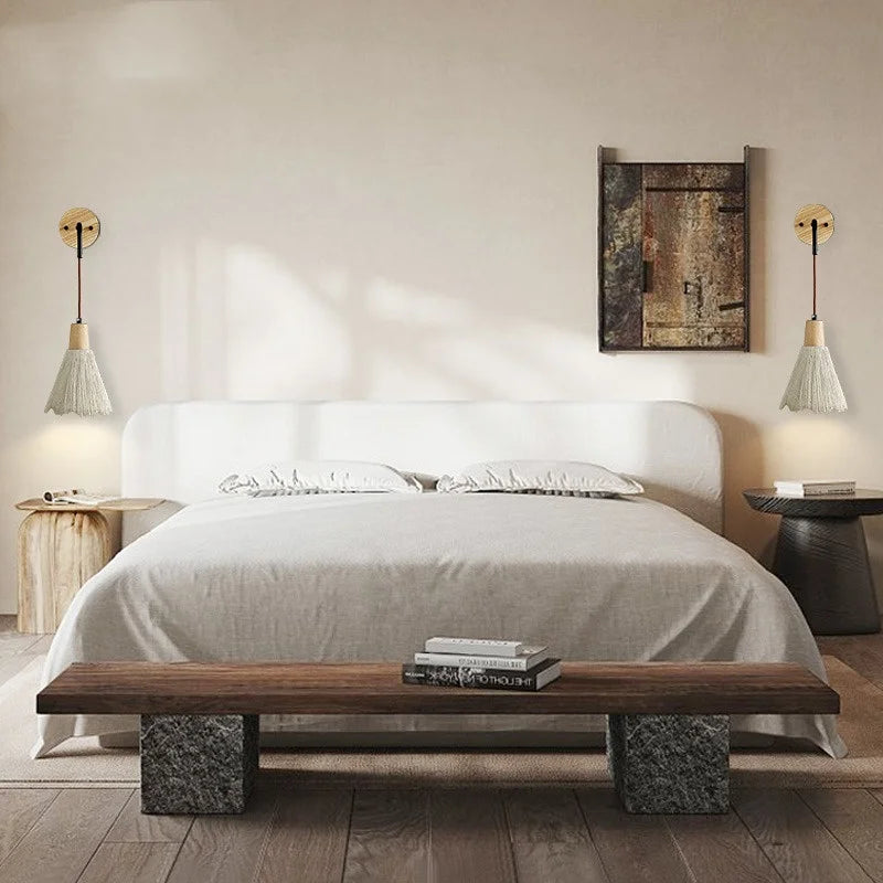 Afralia™ LED Wall Light Fixture with Pull Chain Switch - Modern Nordic Design