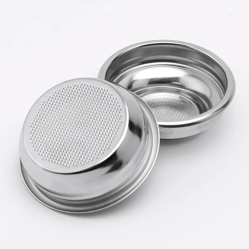 Afralia™ Stainless Steel Bottomless Espresso Filter, 51/ 54/ 58mm, Replacement Portafilter Accessories