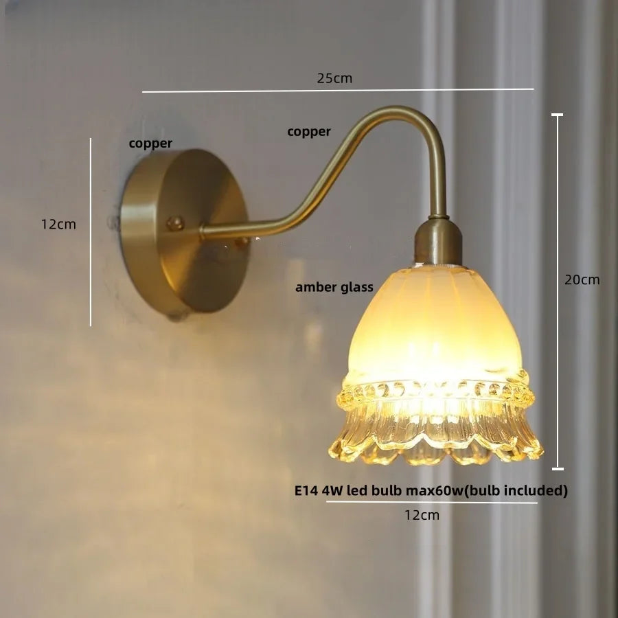 Afralia™ LED Jellyfish Wall Lamp: Modern Nordic Design, with Pull Chain Switch