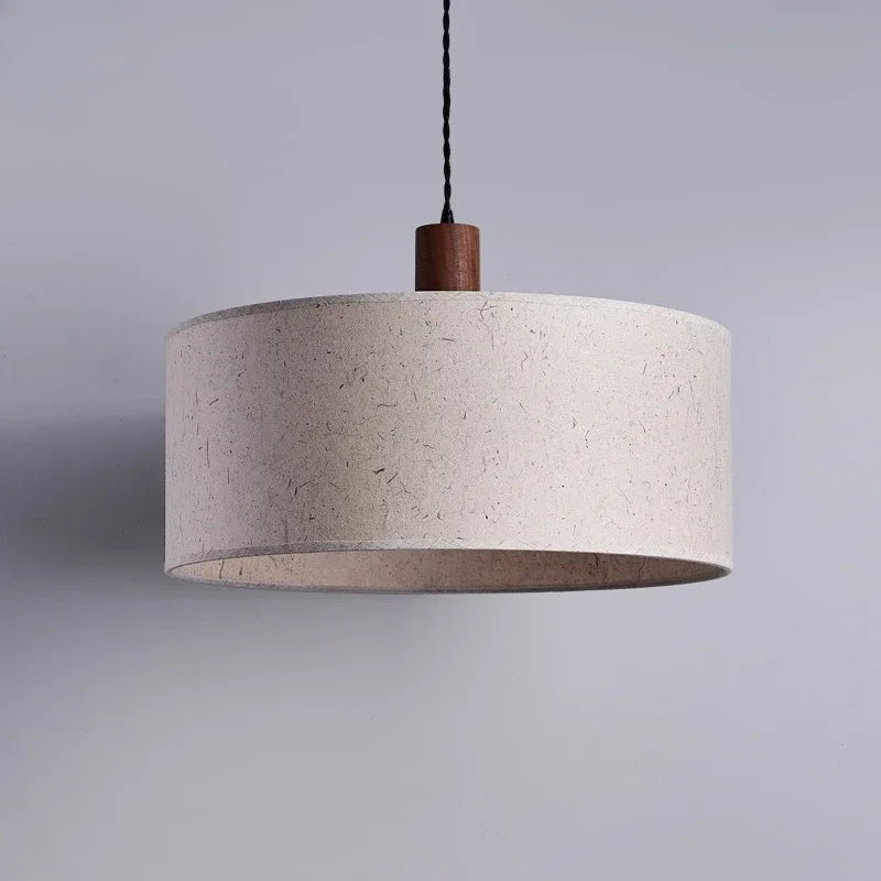 Afralia™ Cream Wabi-sabi Chandelier Lamp Retro Japanese-style Bedroom Decor Lighting