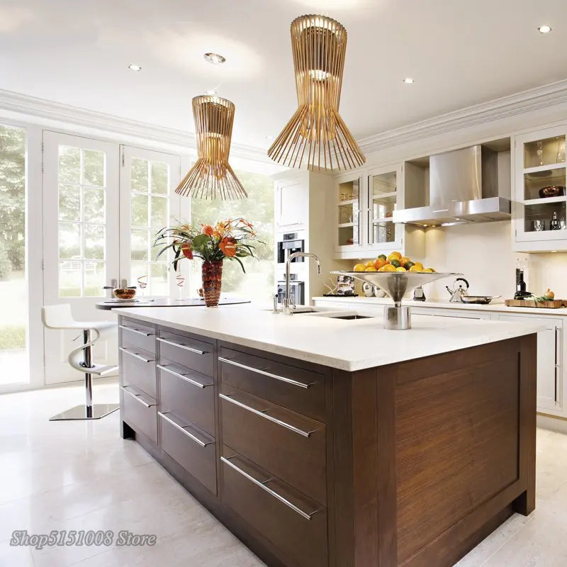 Afralia™ Cage Industrial Pendant Lights LED - Vintage Foscarini Allegro Ritmico Suspension Lamp