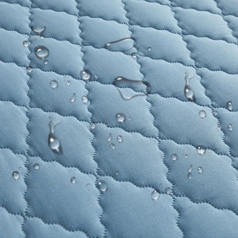Afralia™ Waterproof Quilted Mattress Cover with Elastic Band