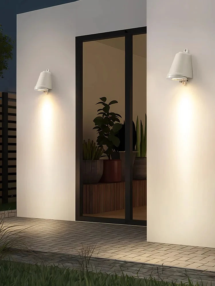 Afralia™ Outdoor Wall Lamp: Waterproof Light for Villa Courtyard, Balcony, Staircase