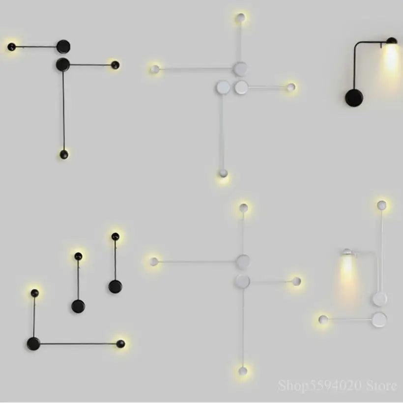 Afralia™ Nordic LED Wall Lamp for Bedroom Foyer Living Room Lighting