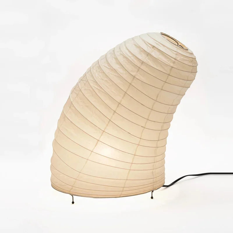 Afralia™ Akari Noguchi Rice Paper Table Lamp LED E27 Modern Light for Living Room